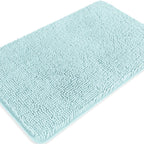 Bathroom Rugs 36 x 60 Inch – Extra Large Bath Mat | Absorbent and Washable Thick Chenille Bath Rugs Non-Slip Runner Rug for Bathroom, Shower, Tub(Gray)
