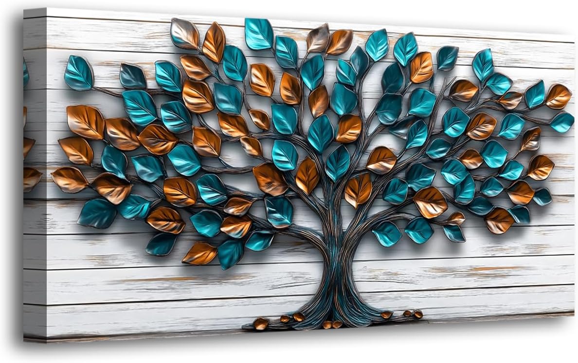 Wall Art Moon Sea Ocean Landscape Picture Canvas Wall Art Print Paintings Modern Artwork for Living Room Wall Decor and Home Décor Framed Ready to Hang,1inch Thick Frame, Waterproof Artwork.
