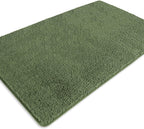 Bathroom Rugs 36 x 60 Inch – Extra Large Bath Mat | Absorbent and Washable Thick Chenille Bath Rugs Non-Slip Runner Rug for Bathroom, Shower, Tub(Gray)