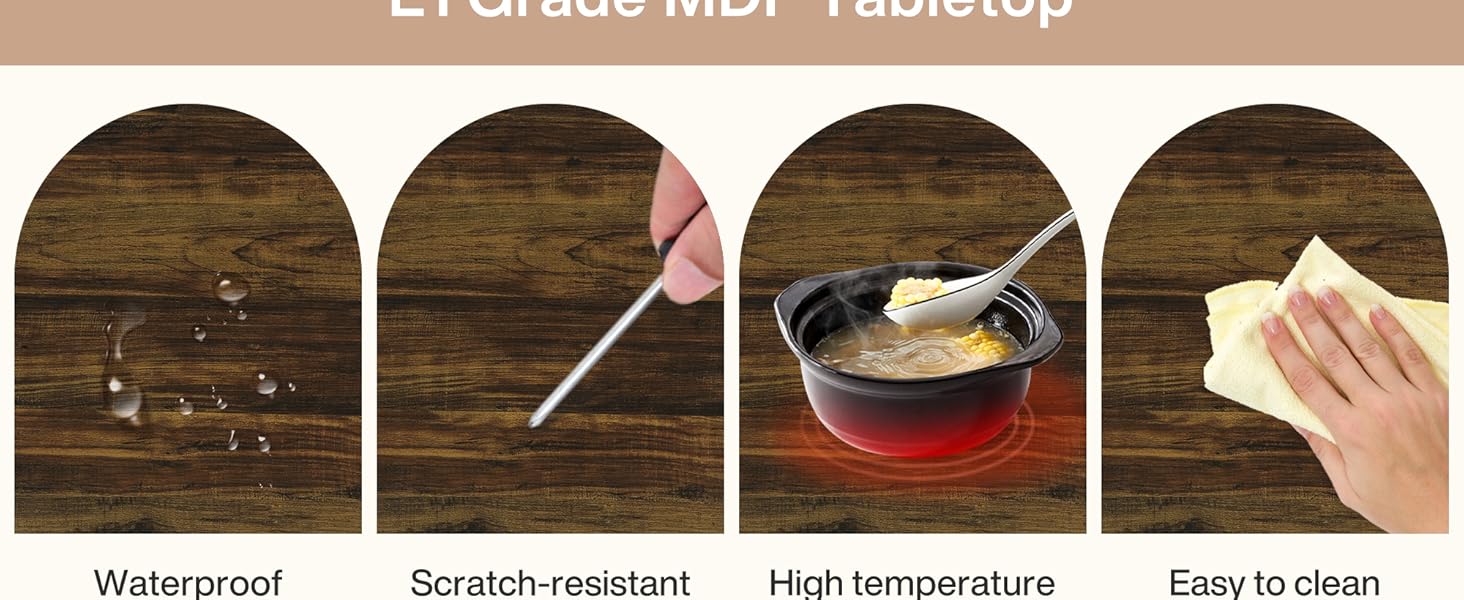 Tribesigns Round Coffee Table, 31.7" Wooden 2-Tier Circle Coffee Table with Storage Shelves, Modern Accent Cocktail Table Center Table for Living Room, Rustic Brown